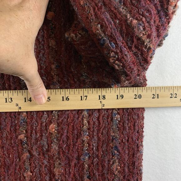 VTG Womens Open Front Textured‎ Jacket Sz M Boho Eclectic Artisian Indie Grunge - Picture 6 of 12